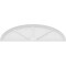 Ekena Millwork Elliptical 3 Spoke Architectural Grade PVC Pediment, 60"W x 16"H x 2"P PEDPS060X160ELL03 - alternate 2